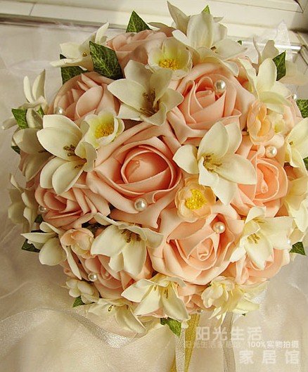 Weddding Bouquet , large simulation artificial Bridal  flower,  my2716