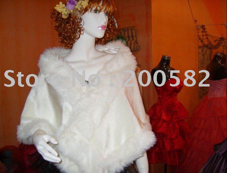Wedding Accessorie Jacket ,fur wedding wrap in wholesale price ,fur Wedding Jackets WJ036