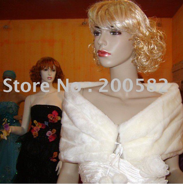 Wedding Accessorie Jacket ,fur wedding wraps in wholesale price ,fur Wedding Jackets WJ047