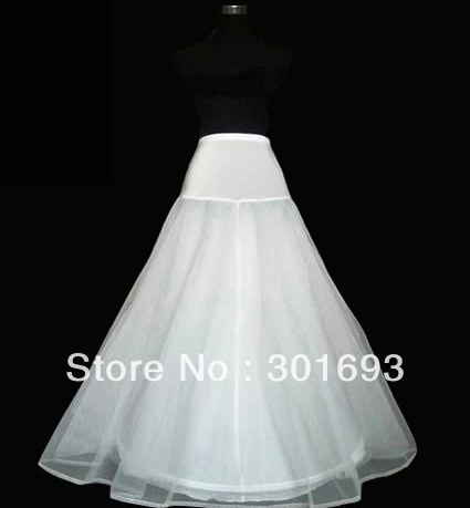 Wedding accessories pannier single steel a tiebelt double layer tulle wedding dress petticoat PC005