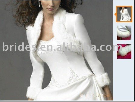 Wedding Bridal Bolero,  bridal wedding jacket WJ6151