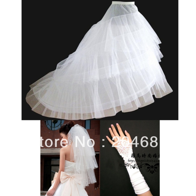 Wedding dress Accessories combination