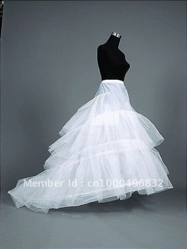 wedding dress petticoat pannier wedding accessories wedding decoration underskirt with train