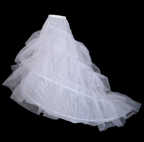 Wedding dress slip bridal dress panniers princess dress big train petticoat pannier retail wholesale