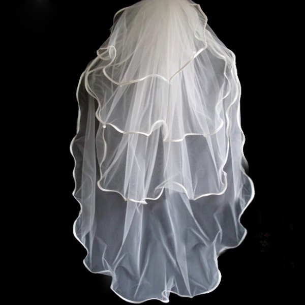 Wedding dress style veil quality bridal veil t2