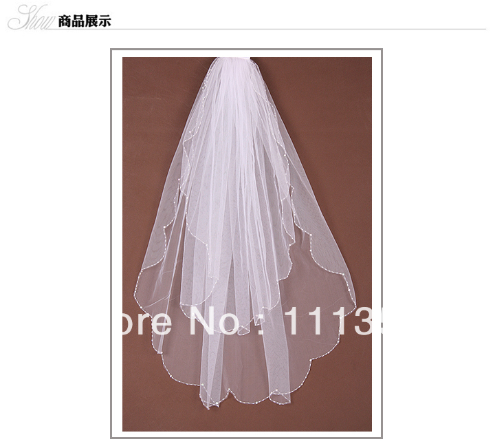 Wedding dress veils bridal accessories handmade veil quality hot-selling veils with comb