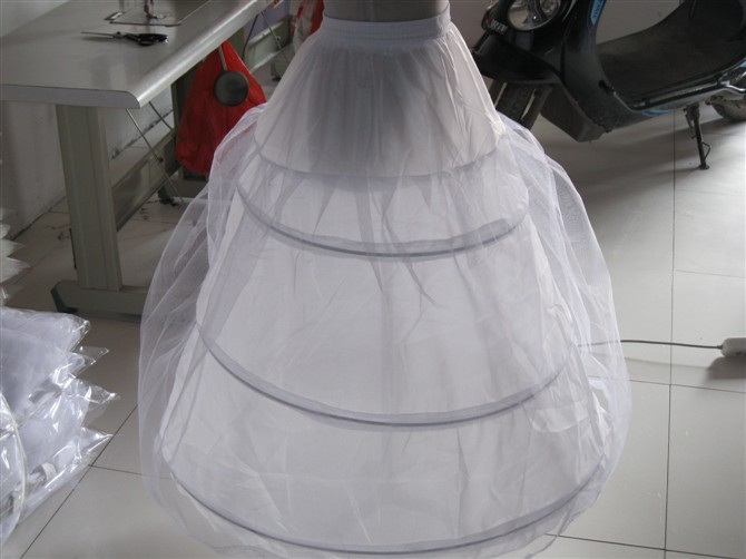 Wedding panniers big panniers skirt ring tulle dress general texture c09
