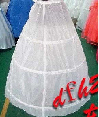 Wedding panniers piece set wire pannier formal dress basic skirt