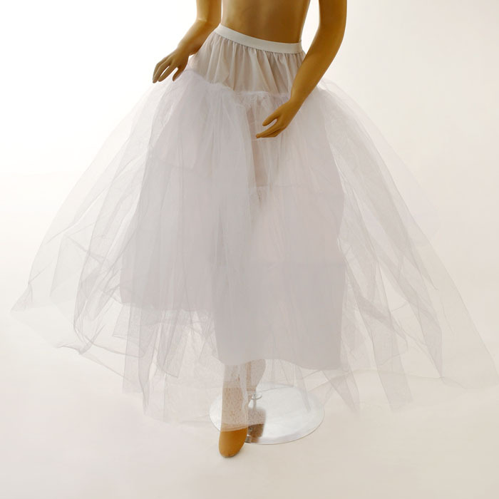 Wedding panniers princess dress boneless skirt stretcher elastic tulle dress wedding accessories wys018