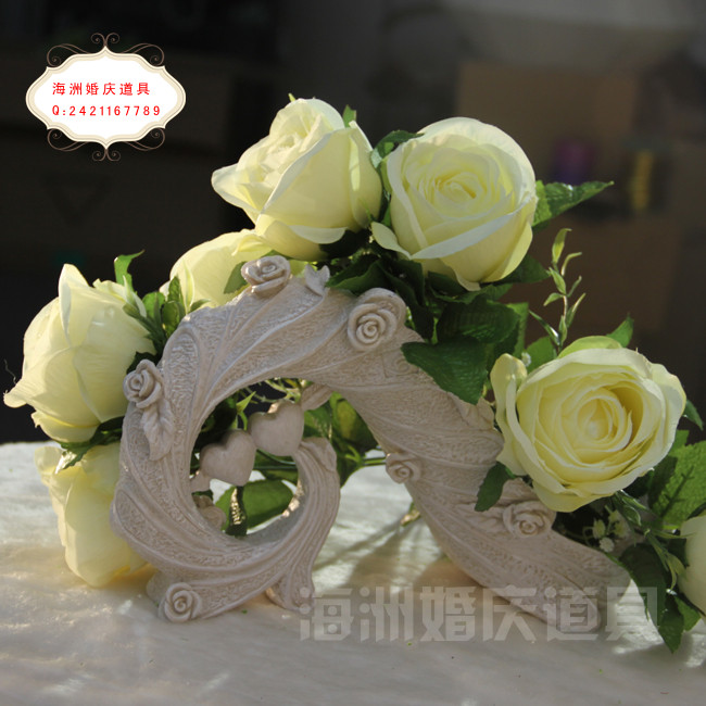 Wedding props silk flower holding flowers artificial flower 9 1003 rose