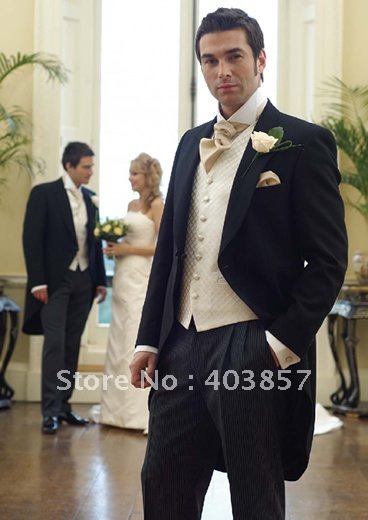 Wedding Suits 2012  Custom Wedding Suits   Tailor Wedding Suits   Black Wedding Suits  231
