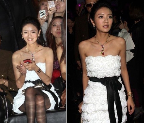 WF-0322 HOT ELEGANT SEXY STRETCH  STRAPLESS FLORAL DRESS BELT INCLUDE WHITE XS