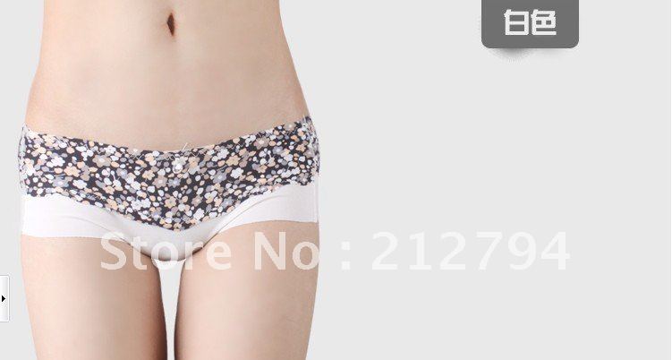 White broken beautiful design lady briefs Free shipping healthy and comfortable for women's underwear