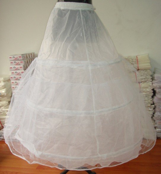White Fashion Petticoat / Crinoline / Underskirt/ Wedding accessories wholesale #PT3