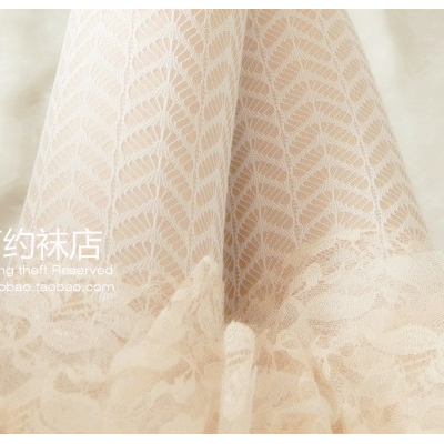 White fashion star vintage socks jacquard fishnet stockings cutout fishnet stockings pantyhose 873