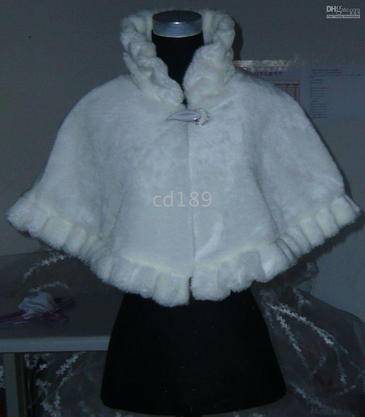 white fur cape wrap High quality! New Style! Stunning