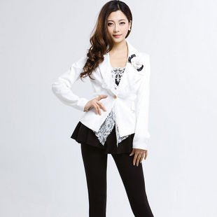 White new style fashion little suit LM1621