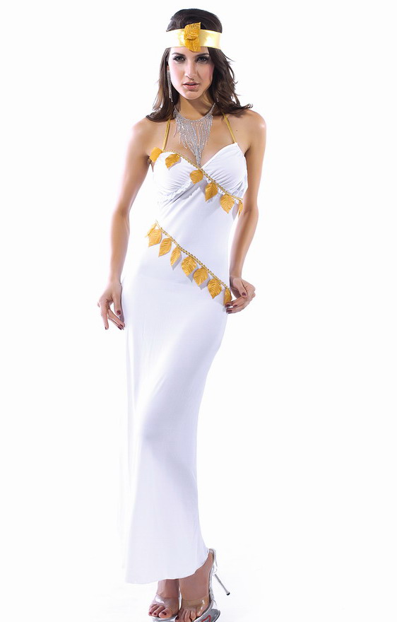 white princess formal dress full dress