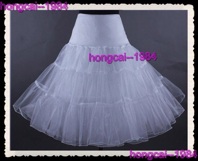 white Retro Underskirt Swing Vintage Petticoat Fancy Net Skir US Size :16-20