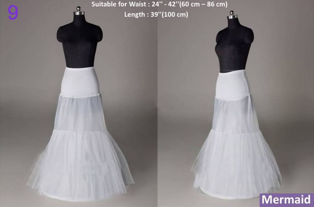 White Tulle Net Wedding Bridal Prom Show Crinoline Slip Skirt Petticoat