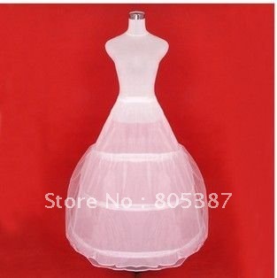 white tulle small petticoat with 2 hoops for wholesale in fee shipping teep014