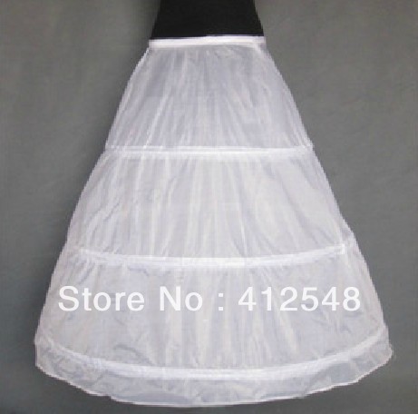 White Under Skirt White Petticoat White Ware for Cocktail Ball Wedding Accessories YCP001
