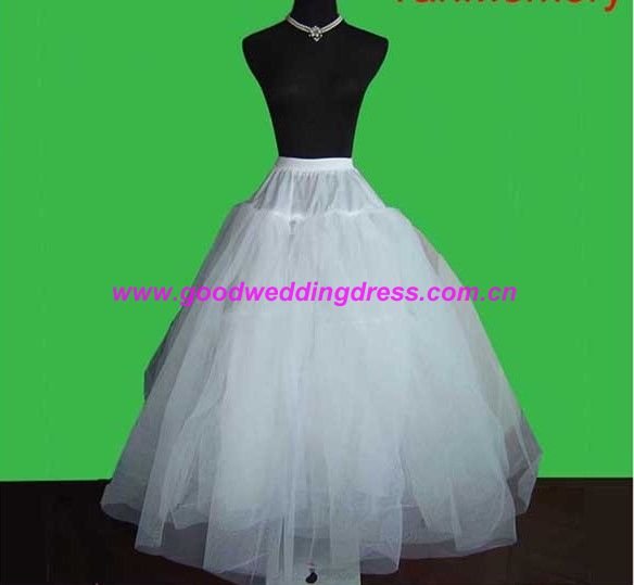 White Wedding Bridal Petticoat