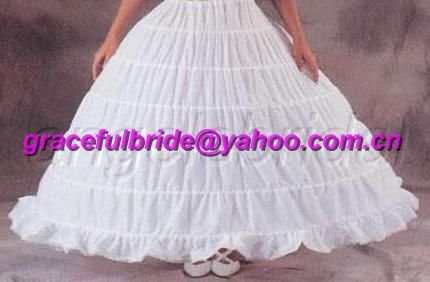 White Wedding Bridal Petticoat