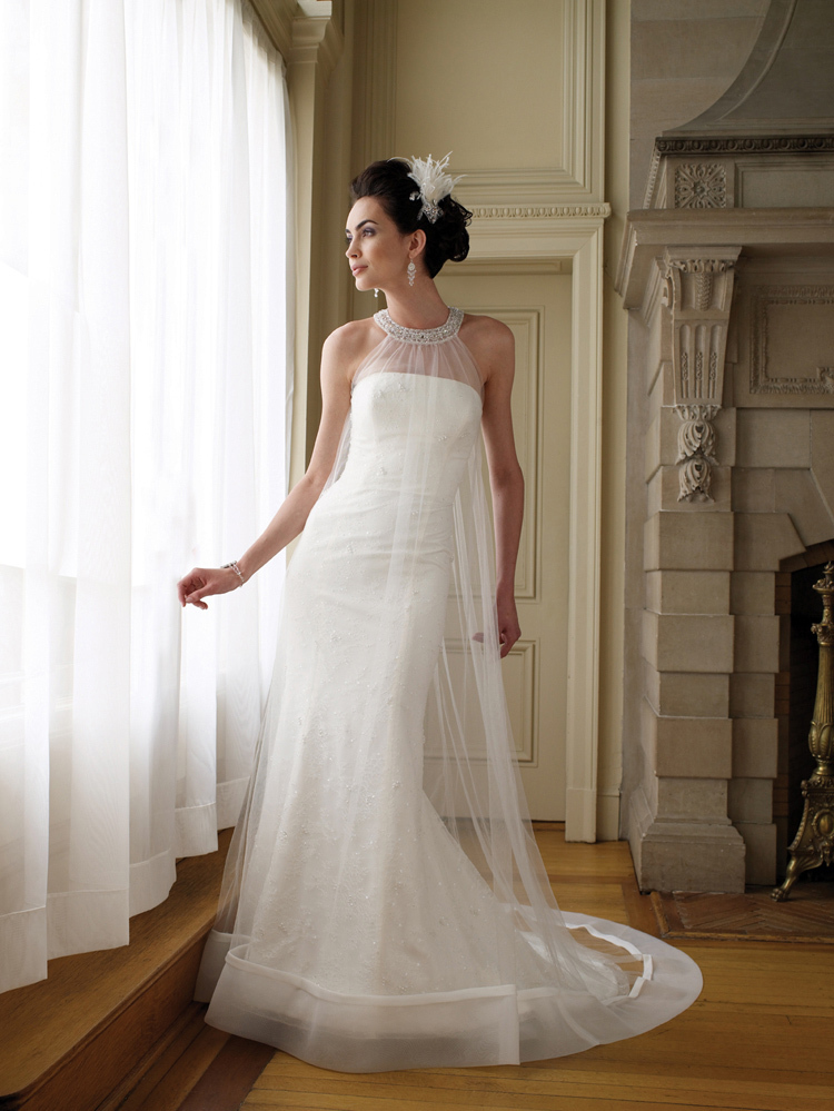 White wedding dress formal dress halter-neck diamond white wedding dress slim brief fashion short trailing