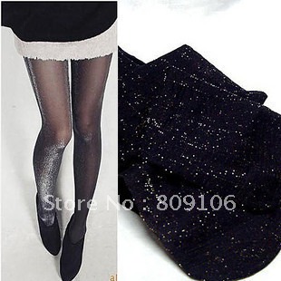 Whoesale/retail, stockings silveryarn pantyhose/Tights/ legging,free shipping