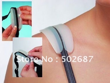Wholesale 100pairs/lot- Silicone Bra comfort straps pads/Comfort Bra Strap Shoulder Cushions/hold strap  EMS free shipping