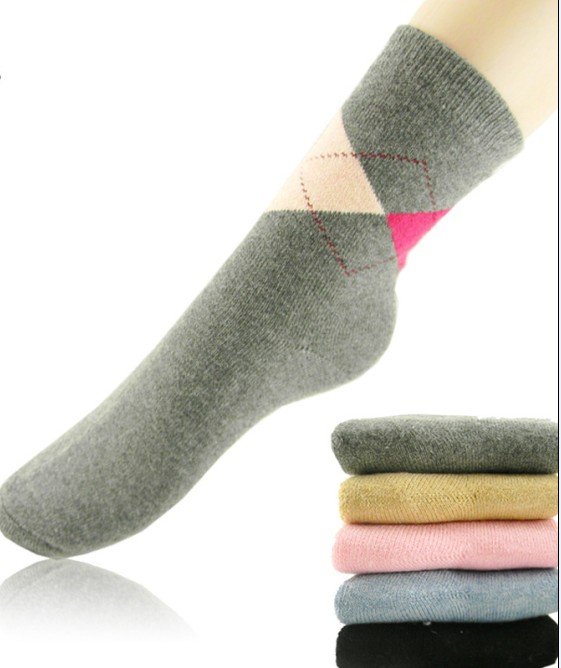 Wholesale 10pairs/lot 100% Cotton Women Elite Socks Winter Free Shipping