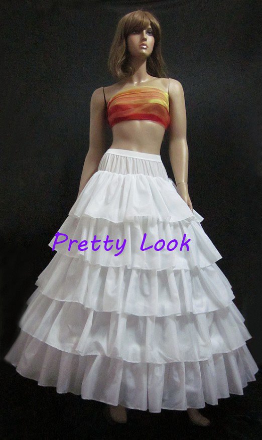 Wholesale 10Pcs 4 hoops High quality Wedding Petticoat Bridal Underskirt Crinoline