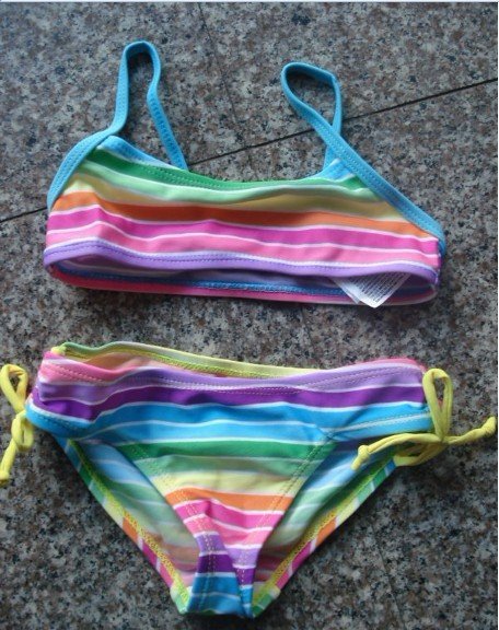 wholesale 10pcs/lot -Girl's swimsuit kids' bikini child swimwear baby swimsuit swimming wear sexy bikini freeshipping
