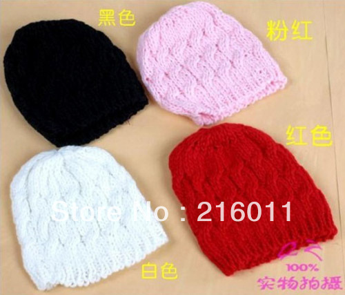 Wholesale 10PCS New Autumn Winter Knitted Hats Women Caps Free Shipping