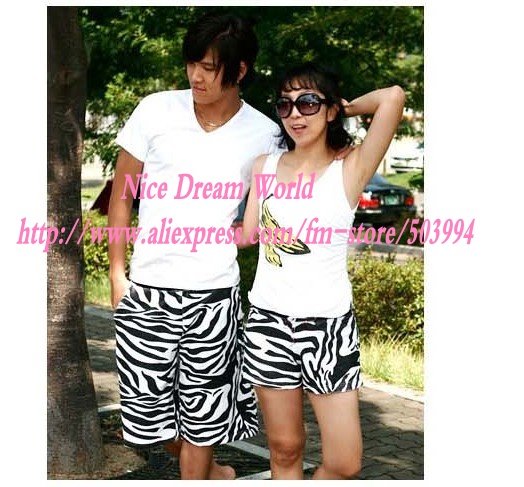 Wholesale (10sets=20 pcs) ZEBRA LOVERS style Beach pants fashion Sand trousers,beach shorts (XT-2)