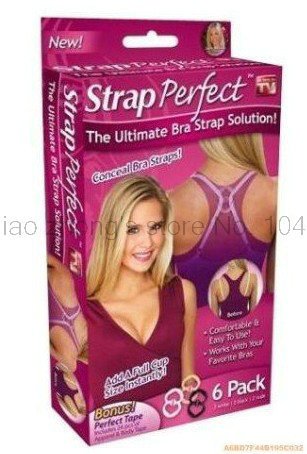 Wholesale 150pcs(9pcs in one box) Strap Concealer Clip Bra Clip As Seen ON TV Free shipping