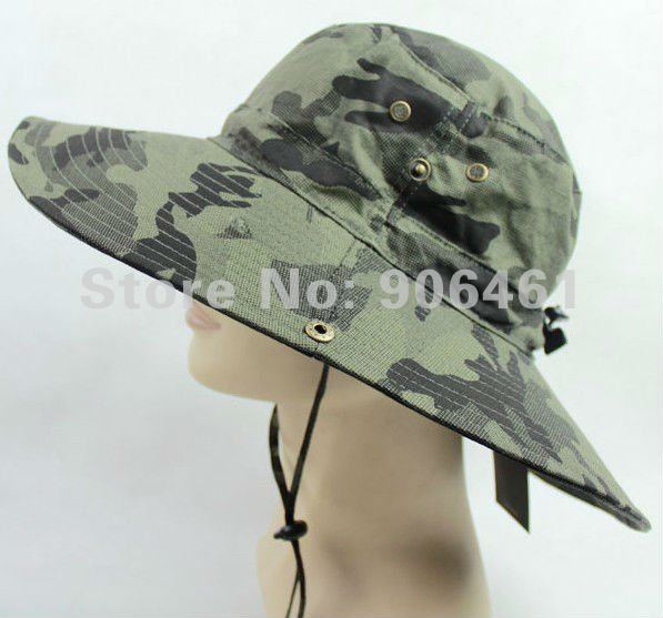 Wholesale,18pcs/lot Camouflage hats,Unisex bucket  hat,outdoor fishing hunting hiking boonie