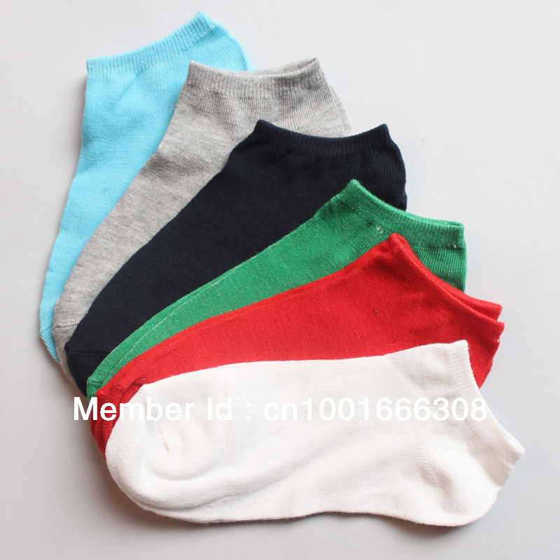 Wholesale 2012 Combed cotton men and women shall absorb sweat sports boat socks spring and summer cotton socks