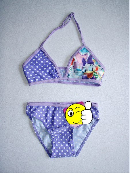 wholesale 2012 girls 3 piece swimsuit Donald graphic children cartoon bikini swimwear very cute baby bathsuit free shipping