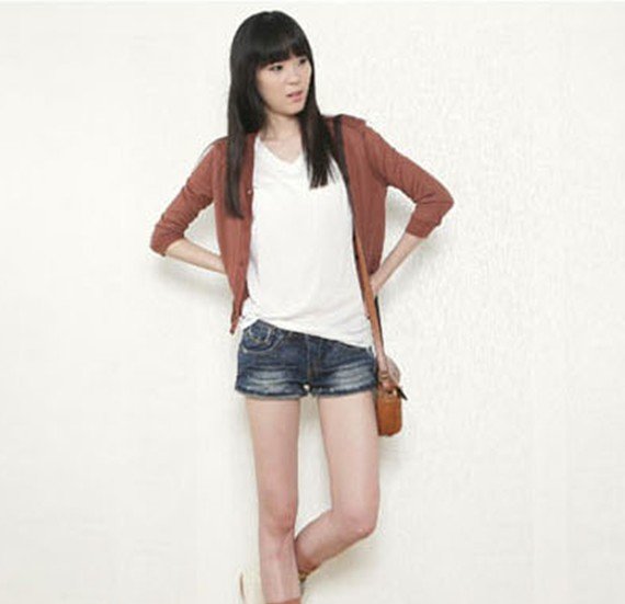 Wholesale 2012 New Fashion Embroidery Shorts Women Jeans Shorts Denim Short Pants