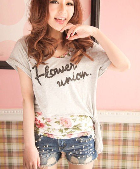 Wholesale 2012 New Fashion Women Jeans Shorts Lace Denim Short Pants