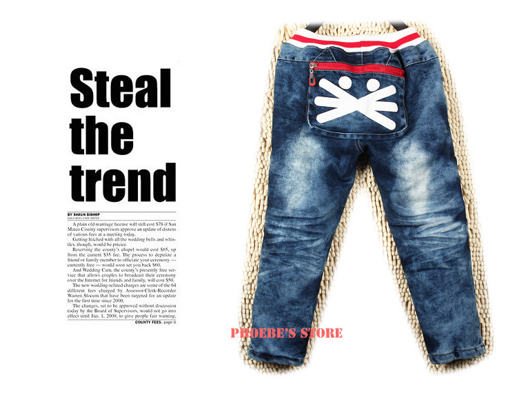 wholesale 2013 new style children jeans