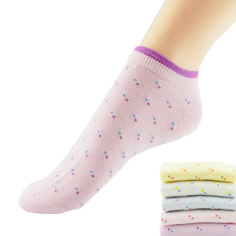 Wholesale 20pairs/lot 100% Cotton Invisible Ankle Socks Women Free Shipping