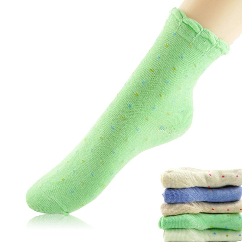 Wholesale 20pairs/lot  Korean Cotton Lace Long Socks Women Free Shipping