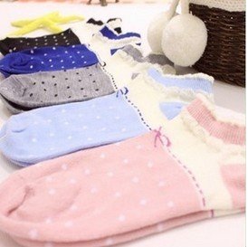 Wholesale 20pairs/lot New Arrival Mix Cotton Candy Colored Socks Women Free Shipping