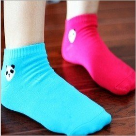 Wholesale 20pairs/lot New Arrival Mix Cotton Cute Color Socks Women Free Shipping