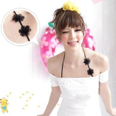 Wholesale 20pcs/lot  Rose Flower Lace Adjustable Bra Strap, Shoulder Belt