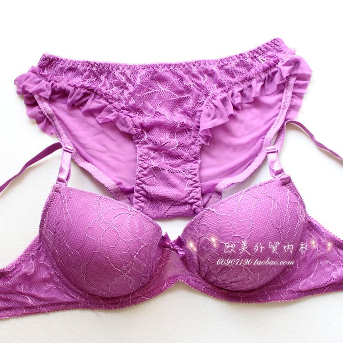 Wholesale 2Colors VS Sexy Lace+Mesh Bras$ Bras sets  Lingerie 70-80BC cup Free Shipping