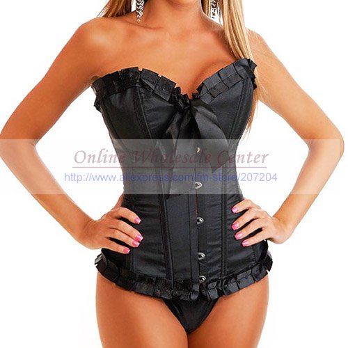 Wholesale 3 color Sexy Lingerie Lace up Corset Sexy Corset Top body shapper Boned corset bustier Hot selling push up